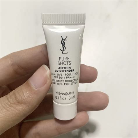 ysl pure shots airthin uv defender spf 50 pa|YSL .